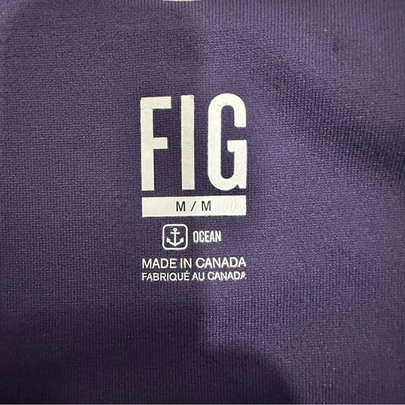 FIG Canada Macon Sleeveless A-Line Midi Dress in Ocean Purple Size Medium - Picture 5 of 5